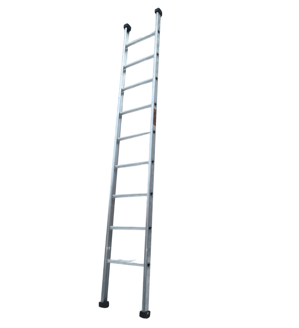  ALUMINIUM STRAIGHT LADDER WITHOUT HANDRAIL