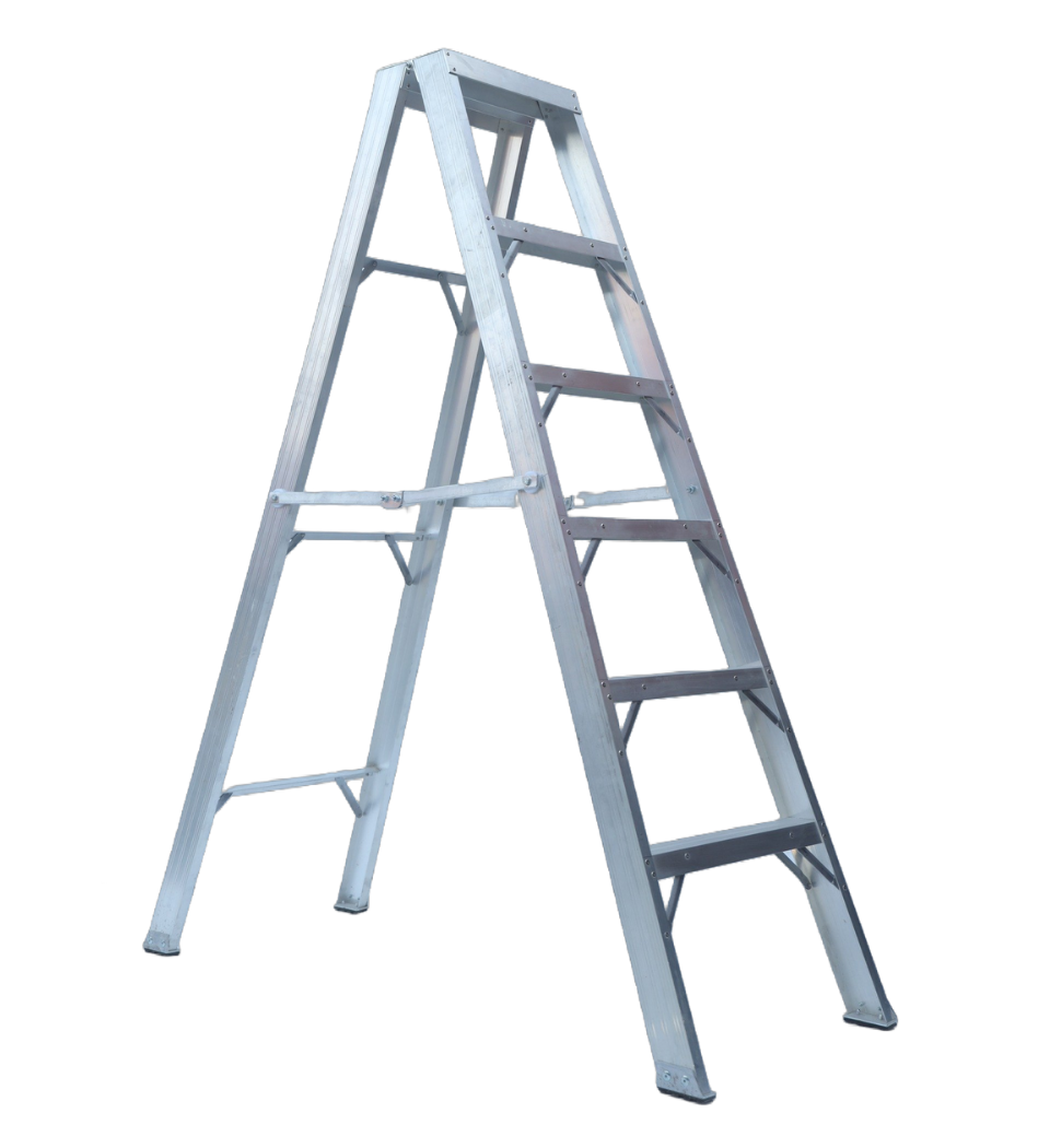 ALUMINIUM 'A' TYPE SINGLE SIDE LADDER
