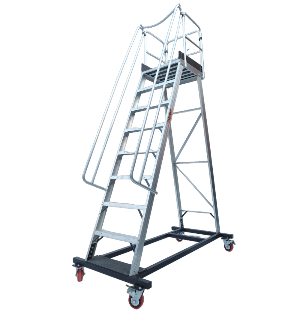 ALUMINIUM WAREHOUSE LADDER