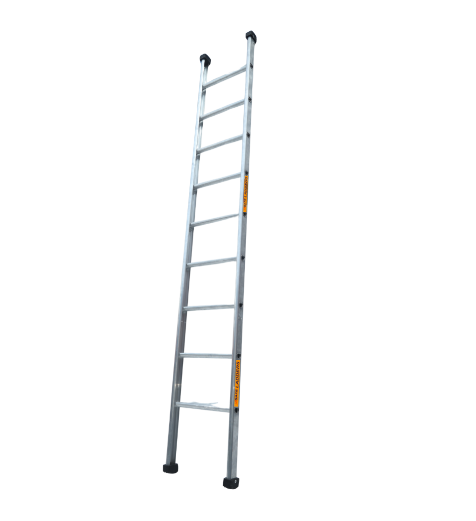  ALUMINIUM STRAIGHT LADDER WITHOUT HANDRAIL