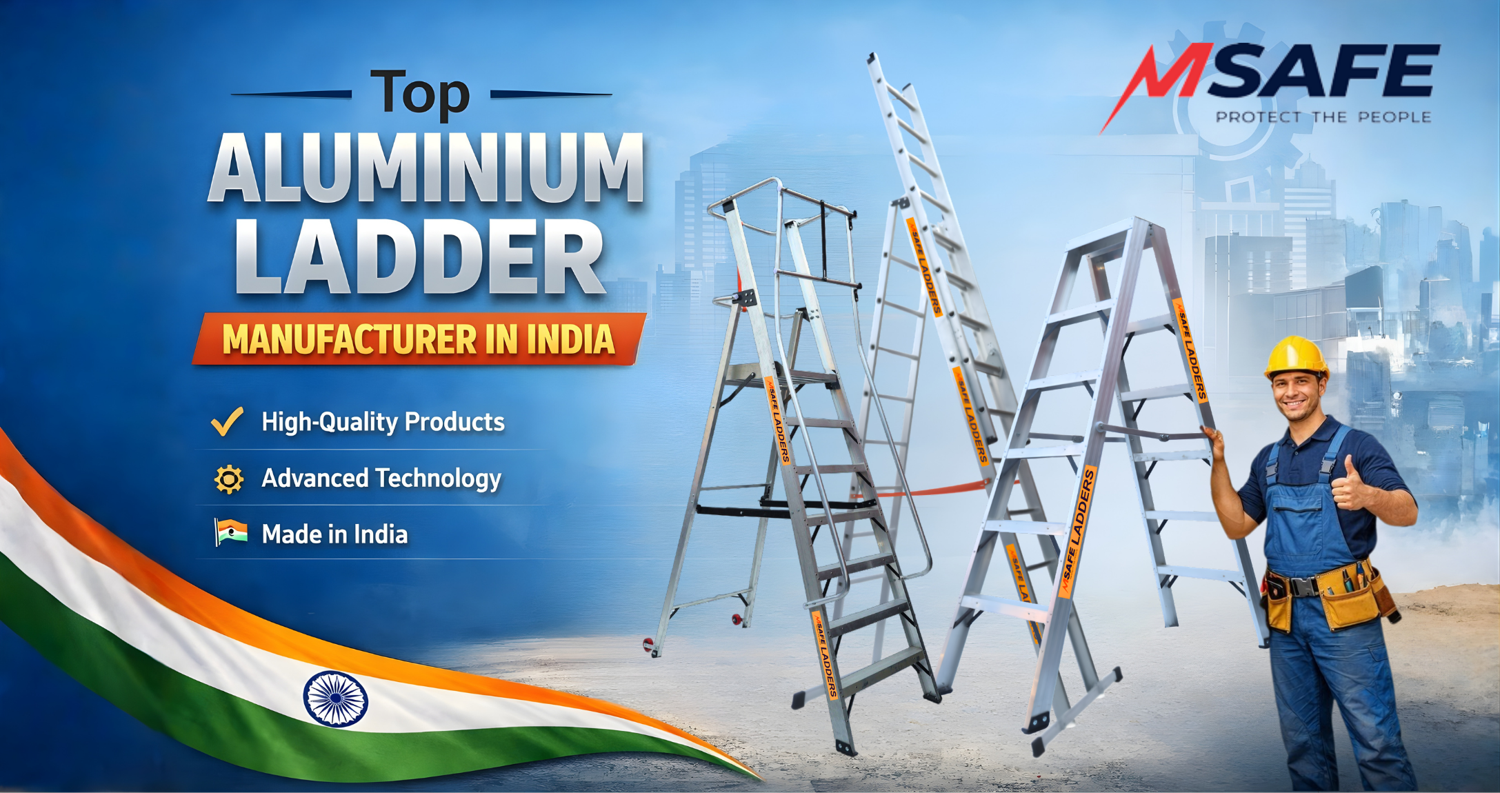 Top Aluminum Ladder Manufacturer in India