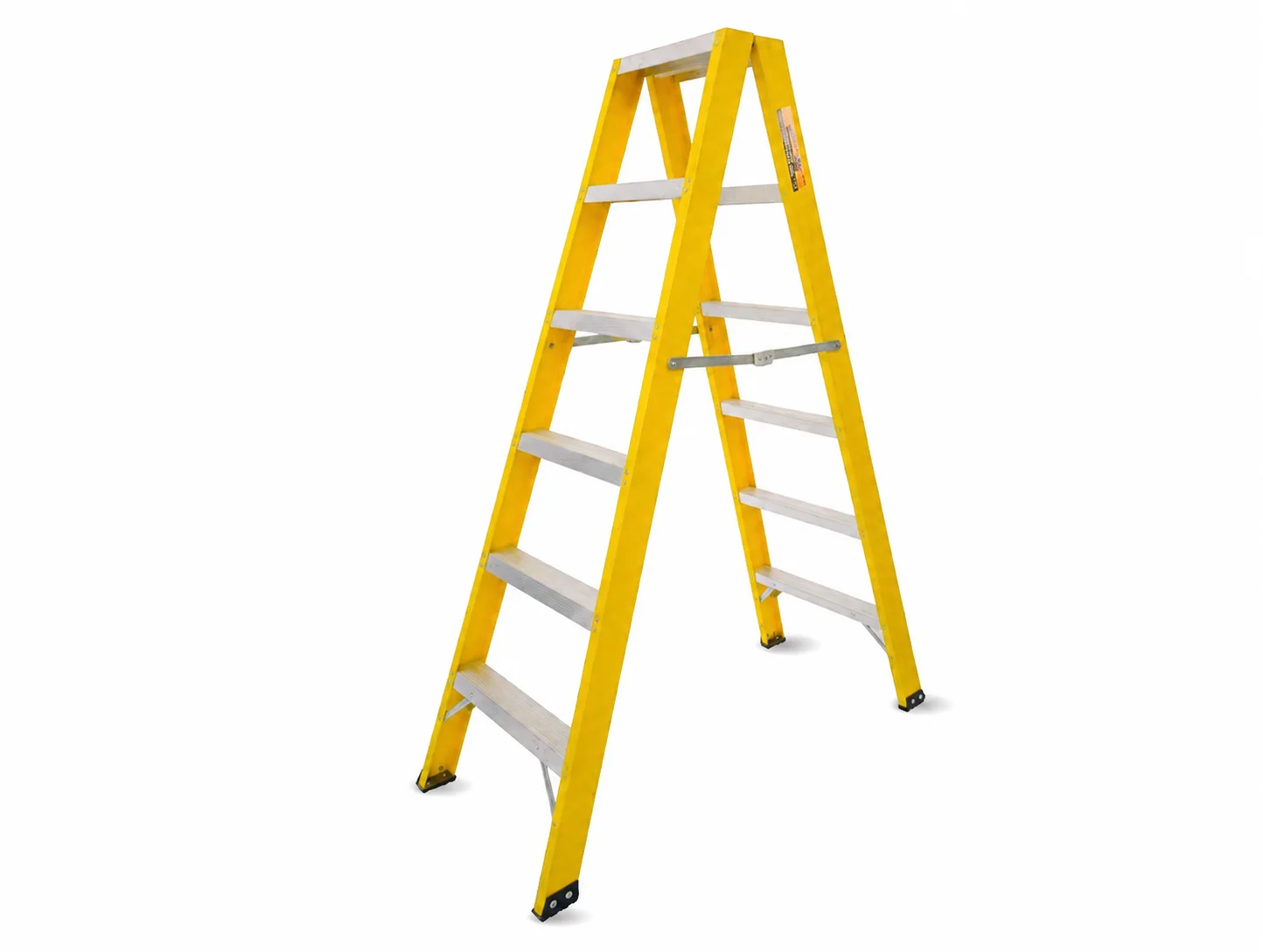 FRP 'A' TYPE TWIN SIDE LADDER WITH HINGE